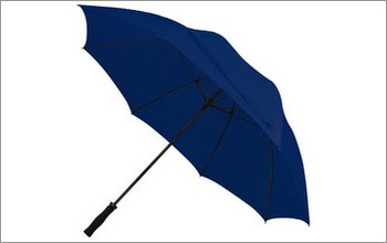 Parasol manualny, kolor granatowy