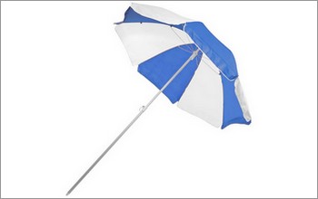 Parasol plażowy, kolor niebieski