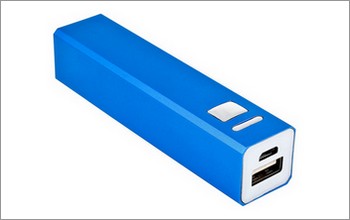 Power bank 2200 mAh, kolor granatowy
