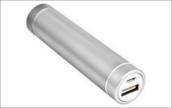 Power bank 2200 mAh, kolor szary